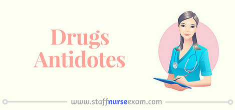 Drugs Antidotes